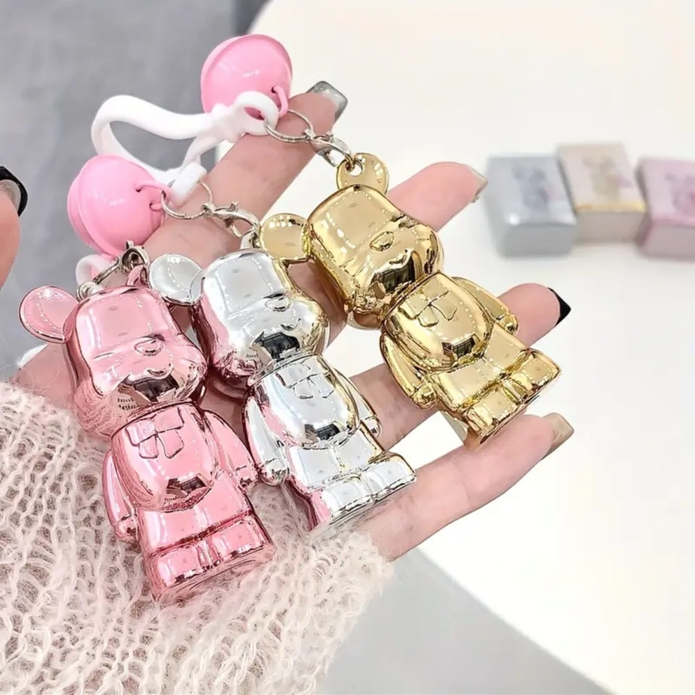 Bear Lip Stain Bag Charm